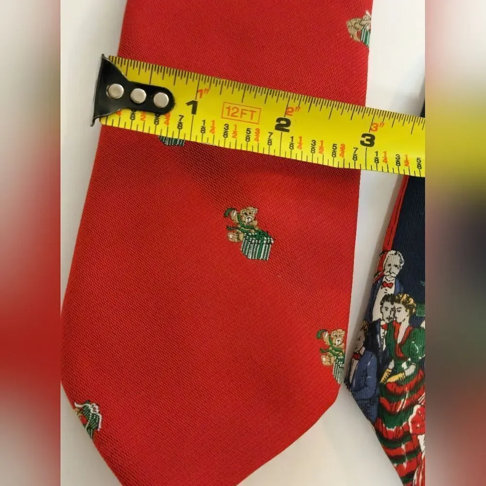Vintage Men's Christmas Tie Bundle